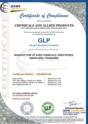 Certification